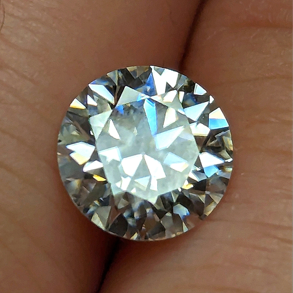 ✨ STUNNING NATURAL DIAMOND .84 CT DIAMOND TESTER PASSED ICE WHITE DIAMO…